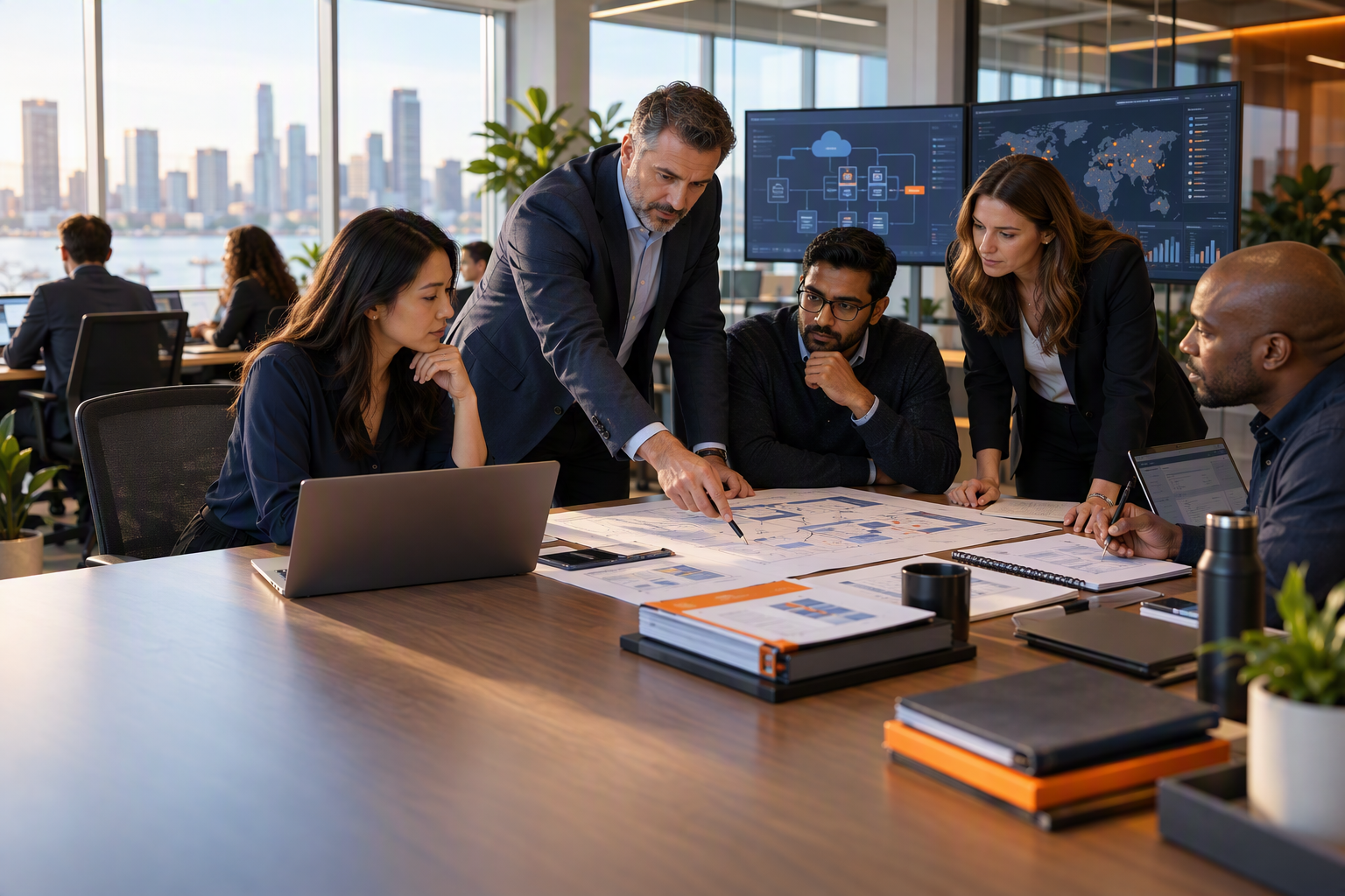 A delivery leader working with a client engineering team